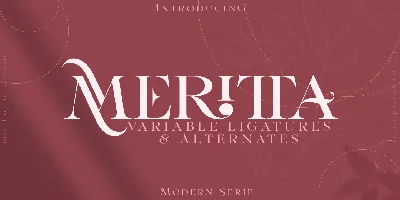 Meritta Serif Font