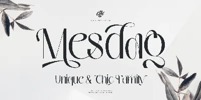 Mesdag Font