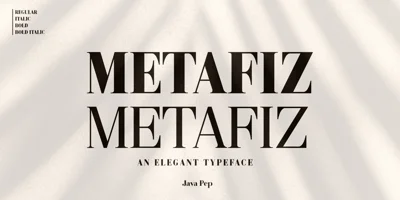 Metafiz Font