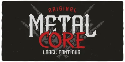 Metal Core Font