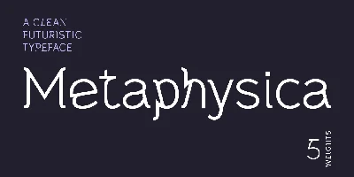 Metaphysica Font