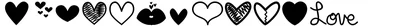 Mf Love Dings Font