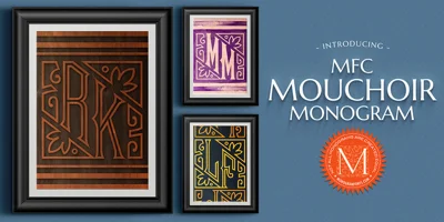 MFC Mouchoir Monogram Font