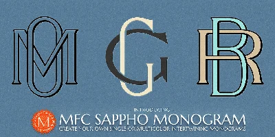 MFC Sappho Monogram Font