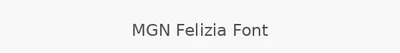 MGN Felizia Font