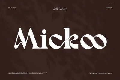 Mickoo Unique Serif Font