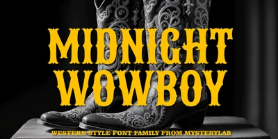 Midnight Wowboy Font