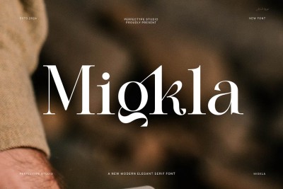 Migkla Elegant Serif Font