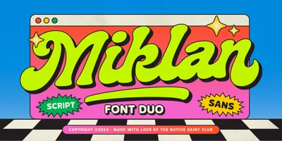 Miklan Duo Font