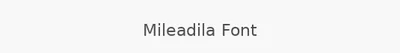 Mileadila Font