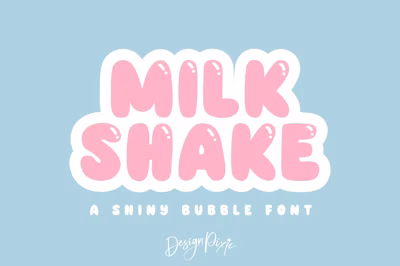 Milk Shake Font Free Download
