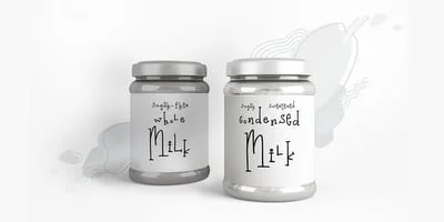 Milky River Cyrillic Script