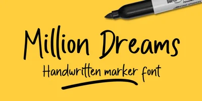 Million Dreams Font