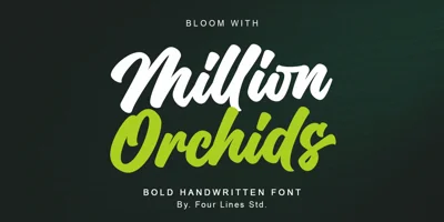 Million Orcids Font