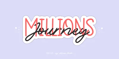Millions Journey Font