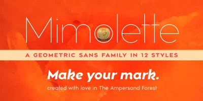 Mimolette Font