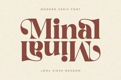 Minal Modern Serif Font