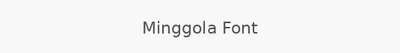 Minggola Font