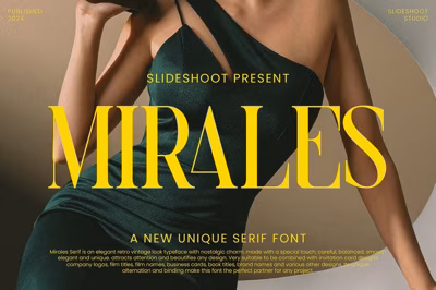 Mirales - Vintage Serif Font Free Download