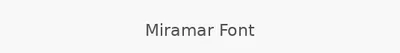 Miramar Font
