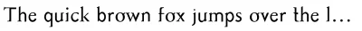 Missive Font