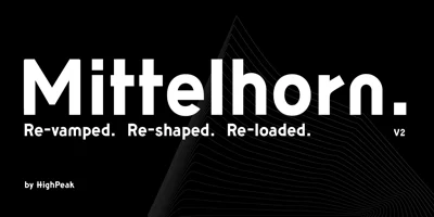 Mittelhorn Font