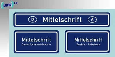 Mittelschrift Austria Font