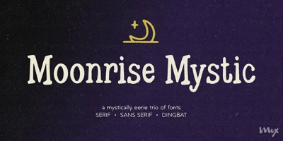 Mix Moonrise Mystic Font