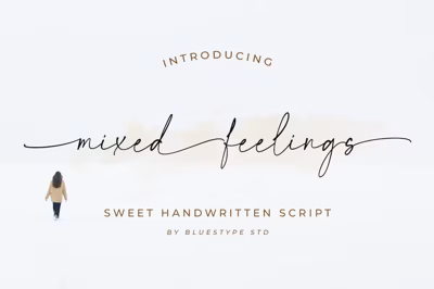 Mixed Feeling - Handwritten Script Free Download