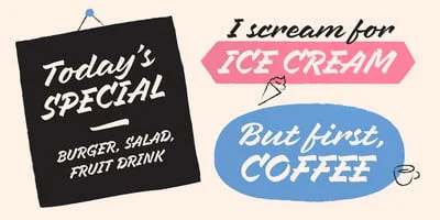 Mixed Tape Rough Font
