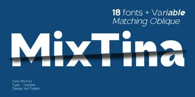 MixTina Font