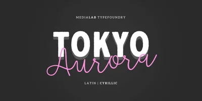 ML Tokyo Aurora Font