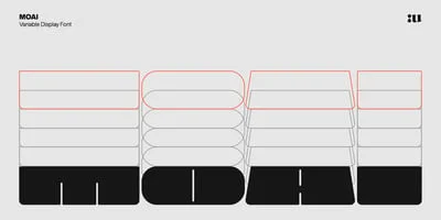 Moai Variable Font