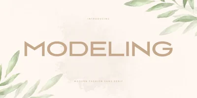 Modeling SS Font