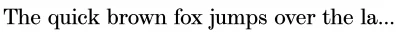 Modern Extended EF Font