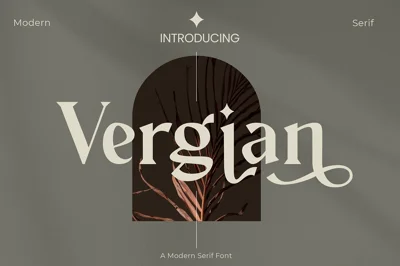 Modern Serif Font