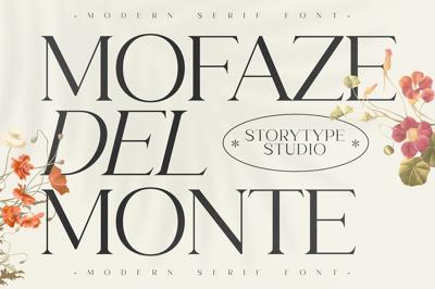Mofaze Del Monte Modern Serif Font Free Download