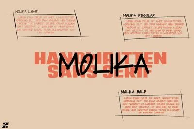 Molika - Font Duo