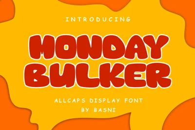 Monday Bulker Font