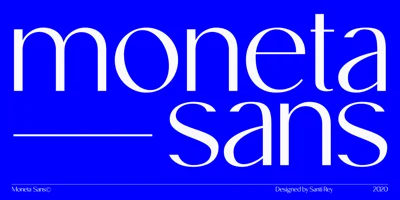 Moneta Sans Font