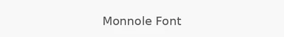 Monnole Font