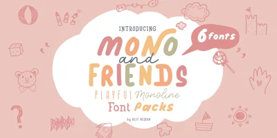 Mono and Friends Font