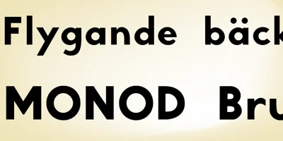 Monod Brun Font