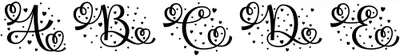 Monogram Love Font