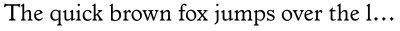 Monotype Italian Old Style Font