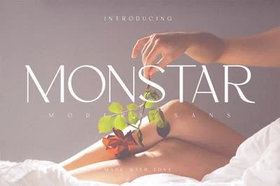 Monstar | Modern Sans Font Free Download
