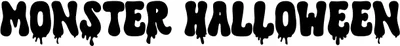 Monster Halloween Font