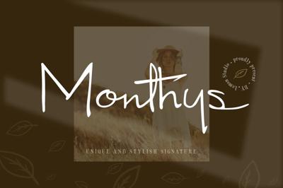 Monthys - Signature Free Download
