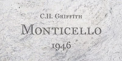 Monticello Font