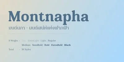 Montnapha Font